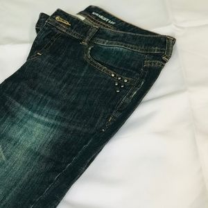 Straight leg denim Jeans